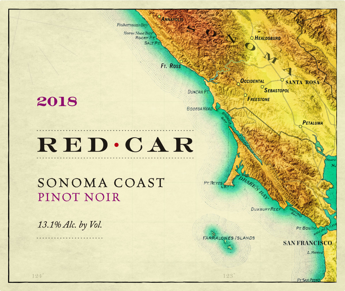 2018 Sonoma Coast Pinot Noir