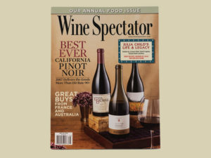 Red Car Wines on cover of Wine Spectator Magazine